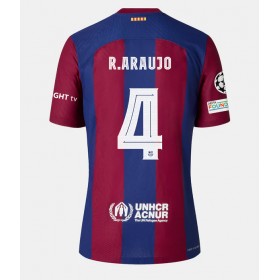 Barcelona Ronald Araujo #4 Hemmakläder Dam 2023-24 Kortärmad